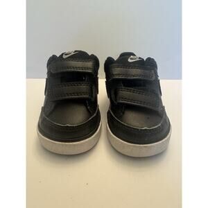 Nike Toddler Shoes 3C Black Hook & Loop Low Top Sneakers Kids